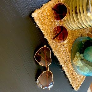 Two pairs of sunglasses